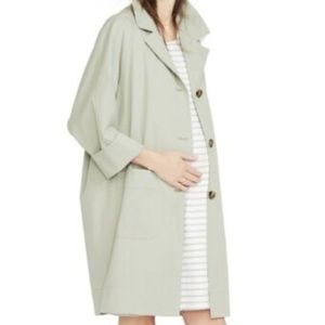 Hatch slouch jacket in sage